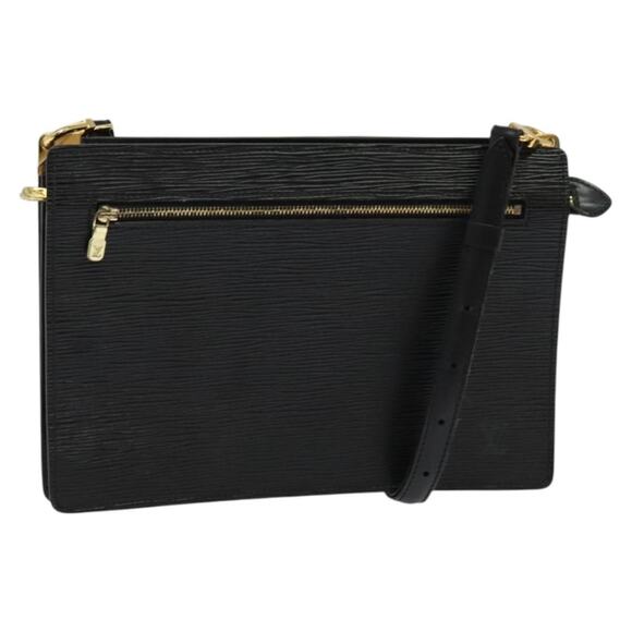 LOUIS VUITTON Epi Angian Shoulder Bag Black M52112 - Picture 1 of 16